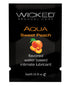 Wicked Sensual Care Water Based Lubricant - .1 oz Sweet Peach